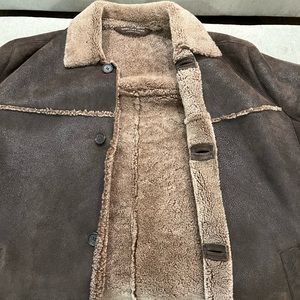 Andrew Marc NY Brown XL Shearling coat